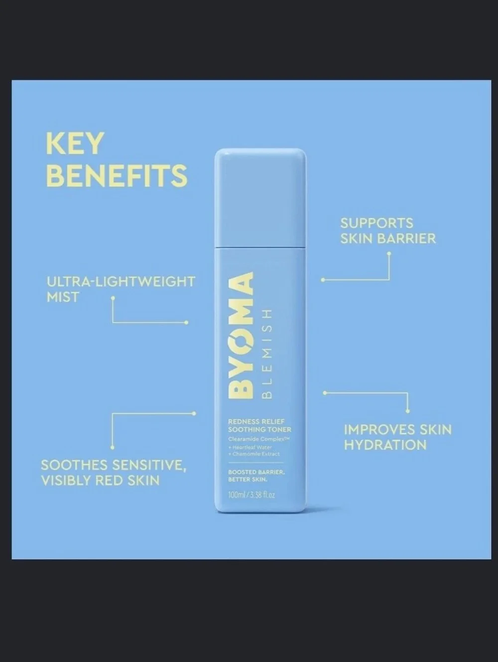 BYOMA Blemish Relief Soothing Mist Facial Toner